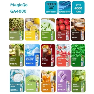 正品悦刻4000口 RELX MagicGo GA4000经典一次性电子烟-多口味可选 - 图片 4
